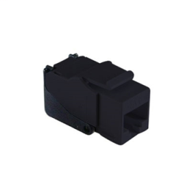 Pass & Seymour WP3560-BK Cat 5e Keystone Connector, Plastic, Black