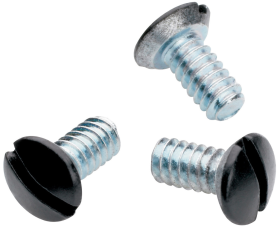 Pass & Seymour 510 Bare Insulation Interchangeable Oval Head Standard Sized Wallplate Screw, 1/2 in L