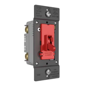 Pass & Seymour TSD703PRED Toggle Slide Dimmer Incandescent Single Pole /3-Way 700W Red TSD703PRED