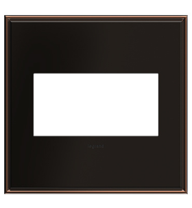 Pass & Seymour adorne AWC2GOB4 adorne Oil-Rubbed Bronze 2-Gang Screwless Wall Plate