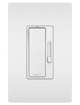 Pass & Seymour RHLV1103PW radiant Magnetic Low Voltage Dimmer, 120 VAC, 1 Pole, 3-Way Mode, White