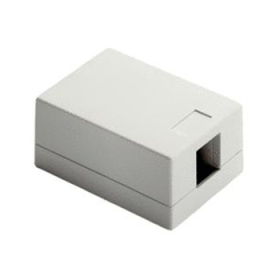 Pass & Seymour On-Q WP3501-LA Surface Mount Box 1-Port Light Almond