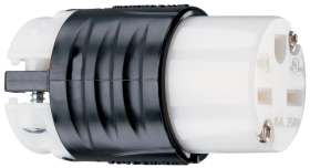 Pass & Seymour PS5669-X 15A 250V Extra-Hard Use Spec-Grade Connector Black and White