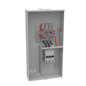 Milbank U5750-RXL-200-BL Ringless Meter Socket 240 VAC 200 A 1 Phase NEMA 3R Enclosure