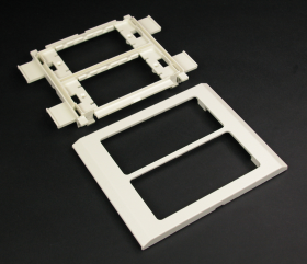 WIREMOLD V4050 DEVICE MOUNTING BRACKET STEEL IVORY