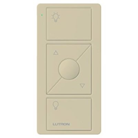 Lutron PJ2-3BRL-GIV-L01 Pico 3-Button Remote Control Switch with Raise/Lower/Favorite Button and Indicator LED 434 MHz 3 VDC