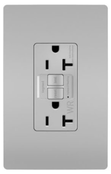 Pass & Seymour 2097TRWRNA-RED 2097TRWRNA-RED Self-Test GFCI Duplex Receptacle