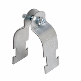 B-Line B2012HDG B2000 2-Piece Pipe Clamp 1-1/2 in Conduit Steel