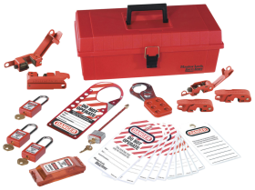 Ideal 44-979 Jobsite Lockout/Tagout Kit, 25 Pieces