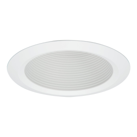 Halo 5125WB 5" Full Cone White Baffle White Self-Flange Ring