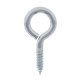 Metallics SE8 Screw Eye With Lag Screw Thread 5-1/4 in L 2-1/2 in Thread 1 in ID Eye Steel