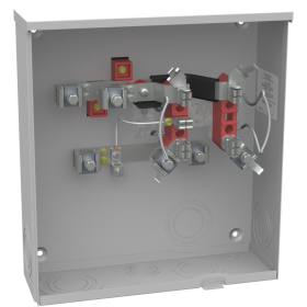 Milbank U3599-O-KK-BLG 200A 5 Terminal Ringless Meter Socket w/ Horn Bypass (Orange and Rockland Utility Only)