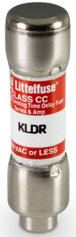 Littelfuse KLDR2-1/2 Current Limiting Time Delay Fuse 2.5 A 600 VAC/300 VDC 200 kA at 600 VAC Class CC Cartridge Body