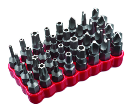 Ideal 35-933TP 32-Piece Tamperproof Replacement Bit Block Quick Change Chuck