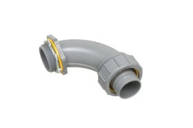 Arlington Snap2IT NMLT90125 1-1/4 in Push-In Non-Metallic Liquidtight Conduit 90-Degree Connector