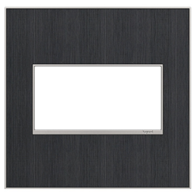 Pass & Seymour adorne AWM2GRG4 adorne Rustic Grey 2-Gang Screwless Wall Plate