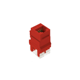 P&S WP3450RE CAT 5E RJ45 T568 A/B CNCTR RED (M20)