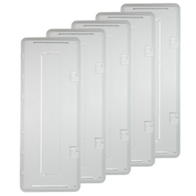 Pass & Seymour On-Q ENP42605NA 42-inch Plastic Trim Ring and Hinged Door 5-Pack