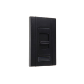 Pass & Seymour CDLV1100-BK Titan CDLV Magnetic Narrow Low Voltage Dimmer, 120 VAC, 1 Pole, 3-Way Mode, Black