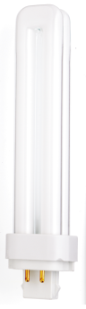 Satco S8337 T4 Twin Compact Fluorescent Lamp 26 Watts PL 4-Pin G24q-3 Base 1825 Lumens Warm White