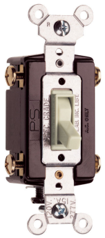 Pass & Seymour TradeMaster 664-LAG 4-Way Toggle Switch 120 VAC 15 A 1/2 hp