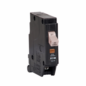 Cutler-Hammer CHF120 CHF 1-Pole 20A 120/240VAC 10kA Circuit Breaker