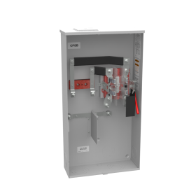 Milbank U2448-X-RGE 320A 4 Terminal Ringless Meter Socket w/ Lever Bypass (Upstate NY Utility Only)