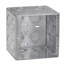 Crouse-Hinds TP691 3-1/2 In. Deep Two-Gang Masonry Box 1/2 In. and 3/4 In. Knockouts