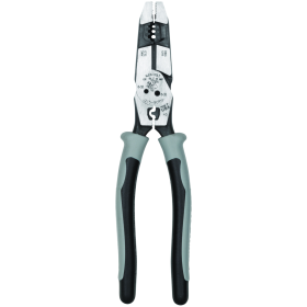 Klein J2159CRTP Hybrid Pliers With Crimper Fish Tape Puller & Wire Stripper