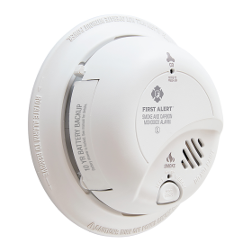 BRK SC9120LBL First Alert 120V AC/DC Hardwired Combination Ionization Smoke and Carbon Monoxide Alarm with 10-Year Sealed