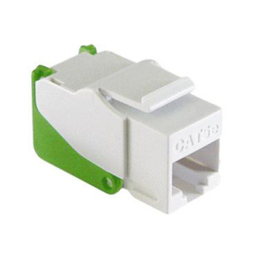 Pass & Seymour WP3550-WH Cat 5e Keystone Connector, Plastic, White