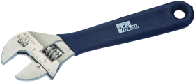 Ideal 35-019 Wrench, 7/8 in Adjustable, 6 in OAL, Steel, Blue