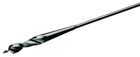 Ideal 90-085 Type B Flexible Drill Bit, 1/2 in Dia, 54 in OAL, 3/16 in Shank, Screw Point