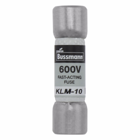 Bussmann KLM-10 10A 600V Fast Acting Midget Fuse