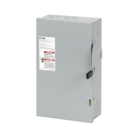 Cutler-Hammer DG222NGB 60A 2-Pole General Duty Fusible Safety Switch with Neutral 240V NEMA 1