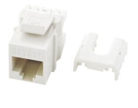 Pass & Seymour On-Q WP3475WH Cat 5e Quick Connect RJ45 Keystone Insert White