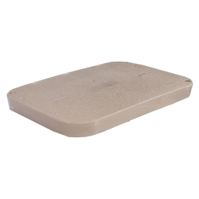 Quazite PG1730HH0017 Polymer Concrete 17x30x2 In. "ELECTRIC" Underground Box Cover Tier 22 Includes Bolts