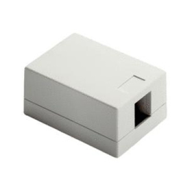 Pass & Seymour On-Q WP3501IV Surface Mount Box 1-Port Ivory