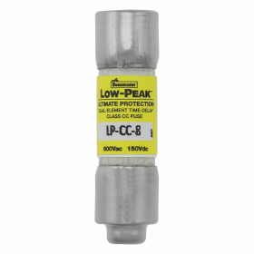 Bussmann LP-CC-8 8A 600V Time Delay Low Peak CC Fuse