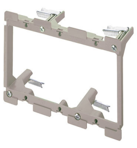 Pass & Seymour On-Q AC101003 3-Gang Low Voltage Swing Bracket for Retrofit