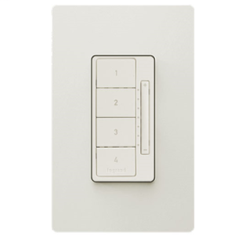 Pass & Seymour radiant LC2303-LA In-Wall RF Scene Controller Light Almond LC2303-LA