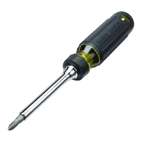 Klein 32305 Multi-Bit Screwdriver Steel Shank 8 in