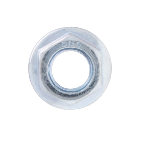 Metallics JSFN3816SS 3/8-16 Stainless Steel Serrated Hex Flange Lock Nuts 100/Jr