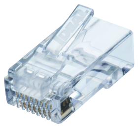 Ideal 85-376 CAT6 RJ-45 Feed-Thru Modular Plugs 50 per Pack