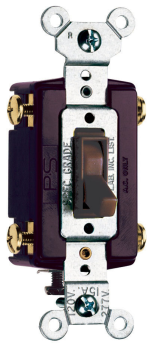 Pass & Seymour TradeMaster 664-G 4-Way Toggle Switch 120 VAC 15 A 1/2 hp