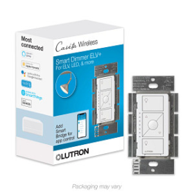 LUTRON PD-5NE-WH CASETA SMART DIMMER PHASE SELECTABLE WHITE