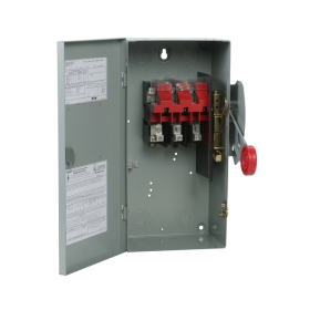 Cutler-Hammer DH362UGK 60A 3-Pole Heavy Duty Non-Fusible Safety Switch 600V NEMA 1