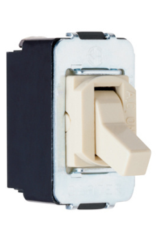 Pass & Seymour Despard ACD203-I 3-Way Toggle Switch, 120/277 VAC, 20 A