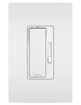 Pass & Seymour RHCL453PTC Dimmer Switch Radiant Dimmer Switch 120 VAC 1 Pole 3-Way Mode Tri-Color