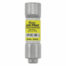 Bussmann LP-CC-20 20A 600V Time Delay Low Peak CC Fuse